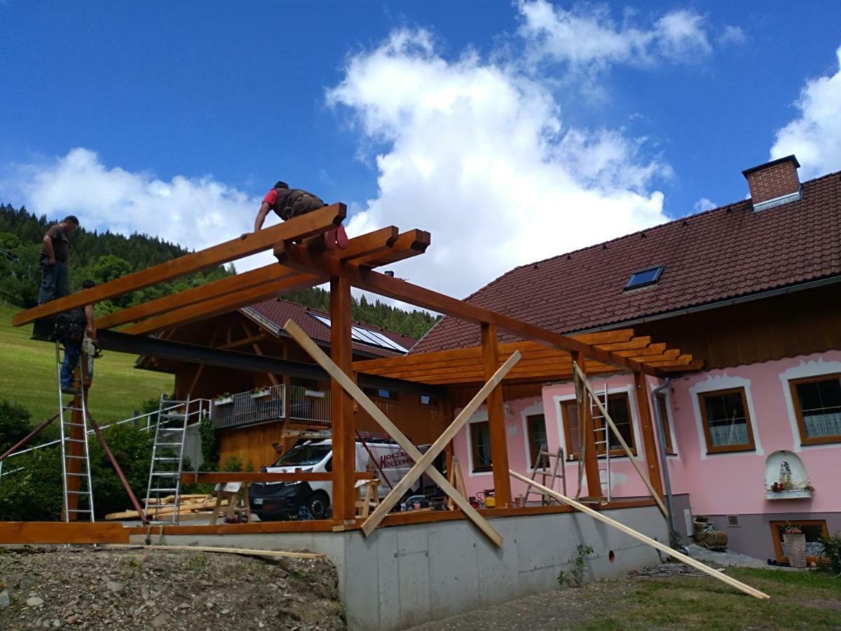 Ferienhaus Gstoderblick Seebach  Ngoại thất bức ảnh